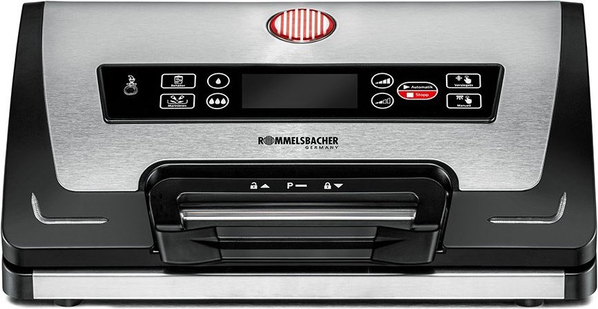 VAC 585 Vakuumierer schwarz/edelstahl