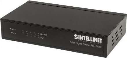 PoE+ Switch 5-Port Gigabit 60W