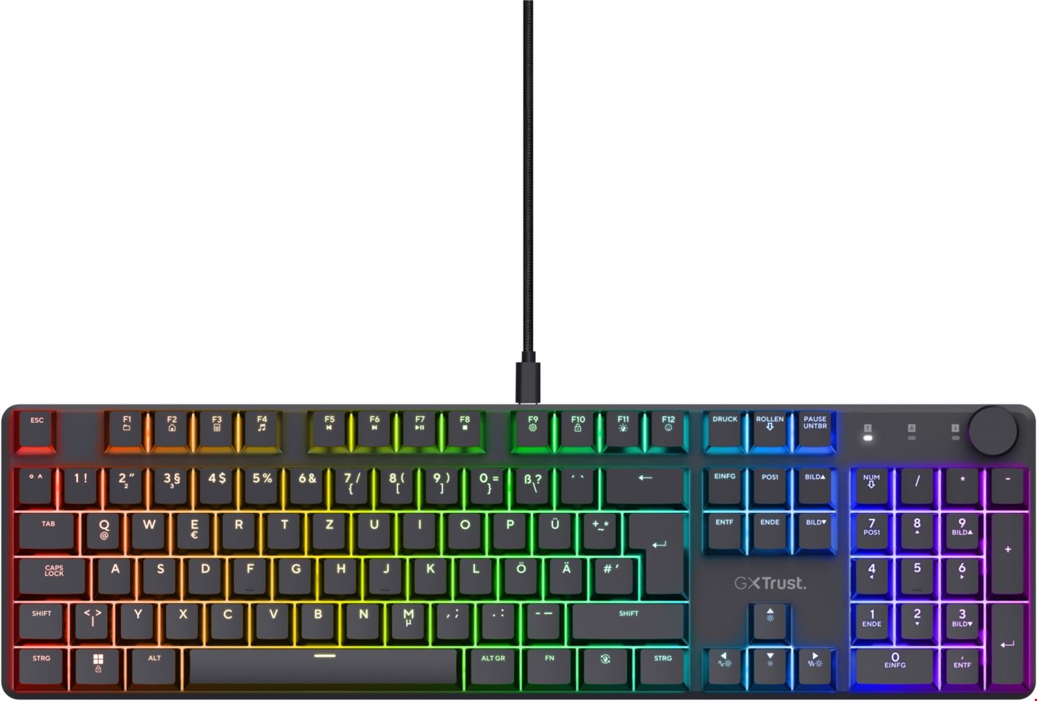 GXT 866 Torix (DE) Gaming Tastatur schwarz