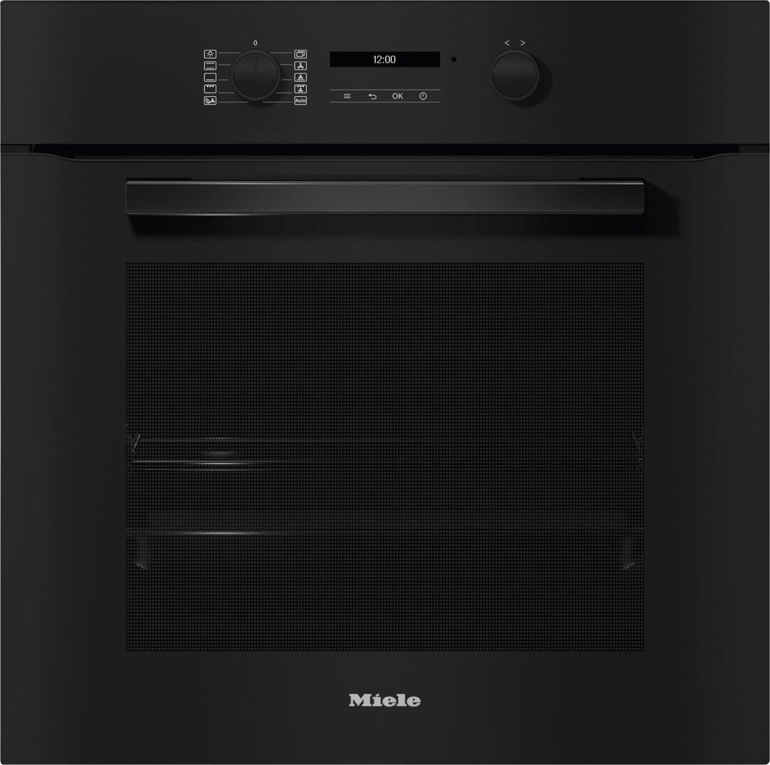 H 2861-1 B Einbaubackofen obsidianschwarz