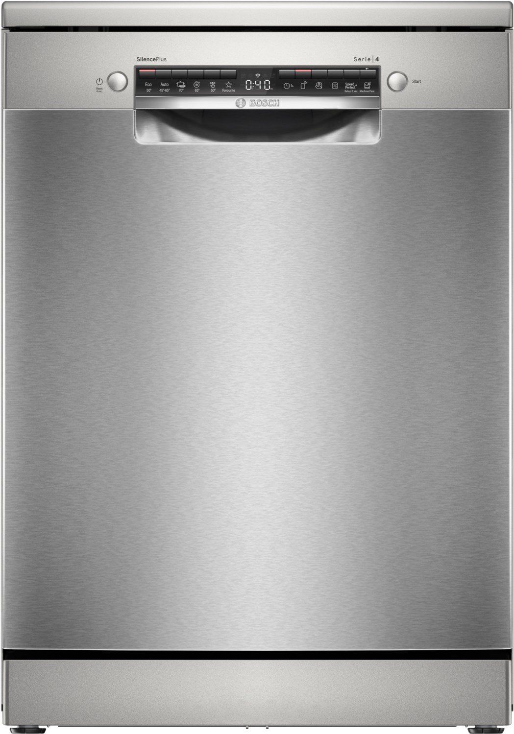 SMS4EVI08E Stand-Geschirrspüler 60 cm edelstahl/cleansteel