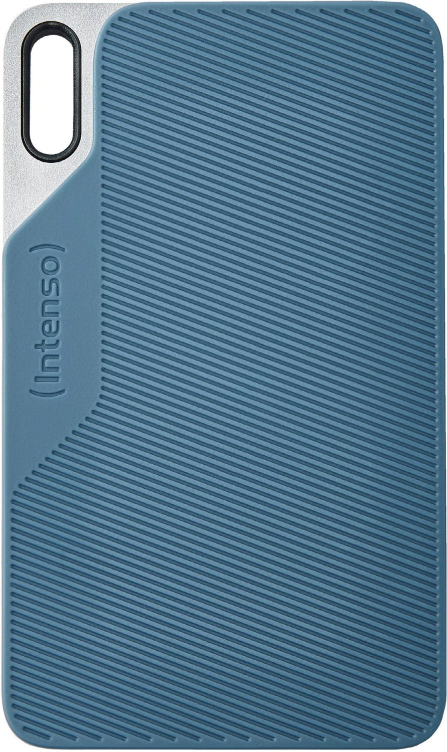 TX100 USB 3.2 Gen 1 (2TB) Externe SSD grau-blau