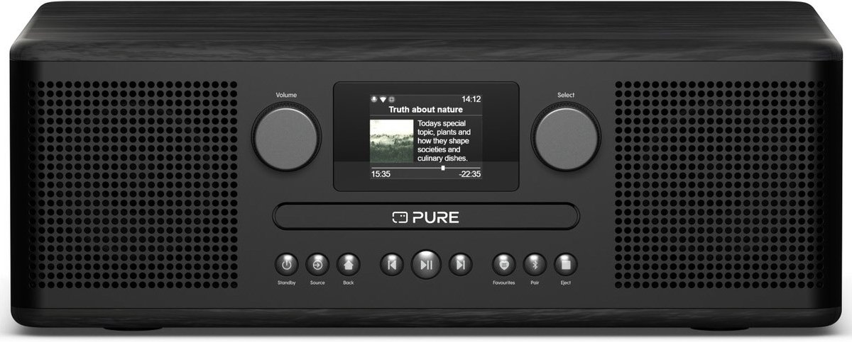 Classic C-D6i Internetradio esche schwarz