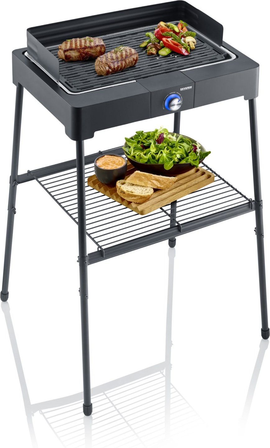 PG 8563 Barbeque-Standgrill schwarz