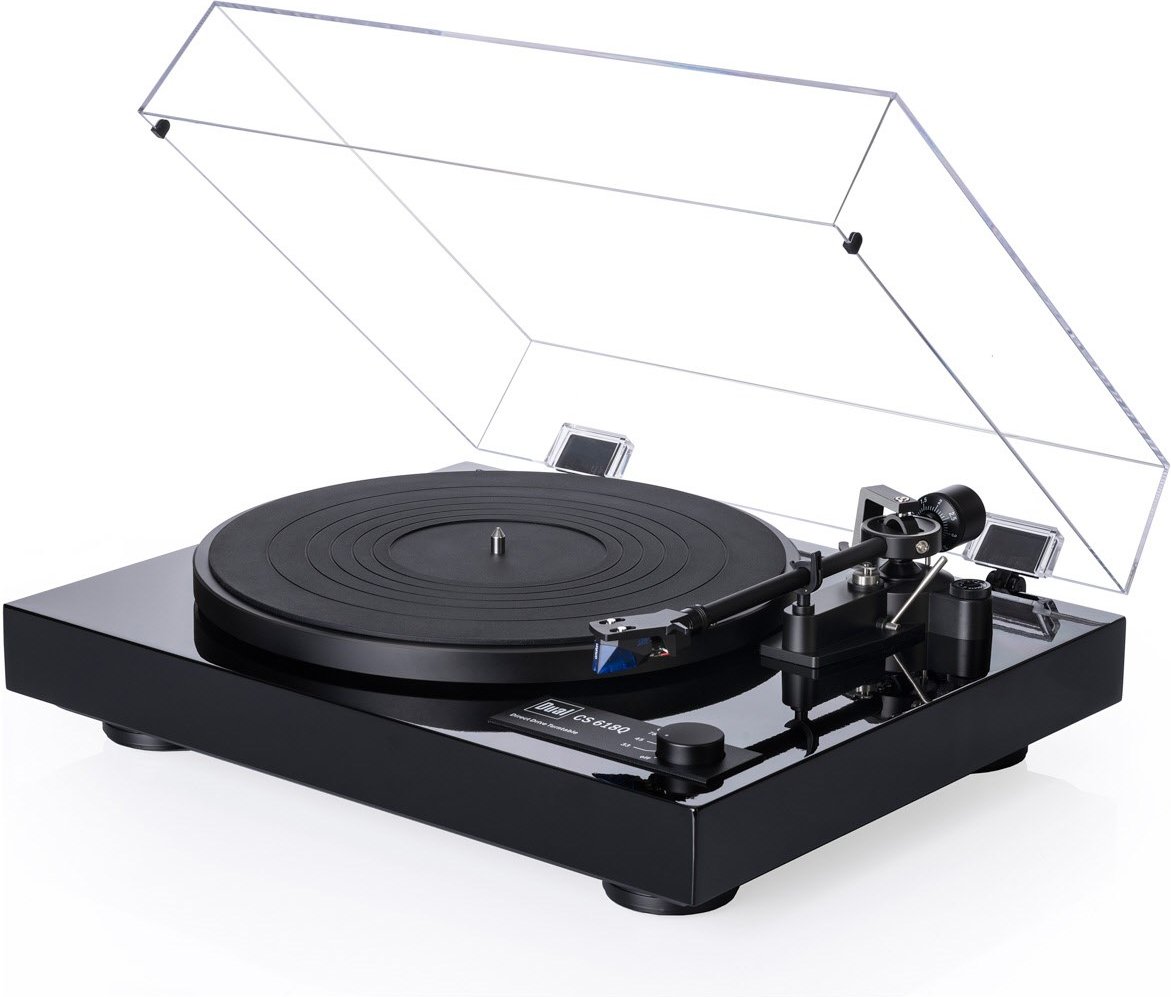 CS 618Q Plattenspieler schwarz hochglanz