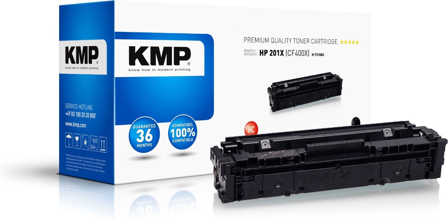 H-T215BX (2.800 S.) Toner ersetzt HP 201X (CF400X) schwarz