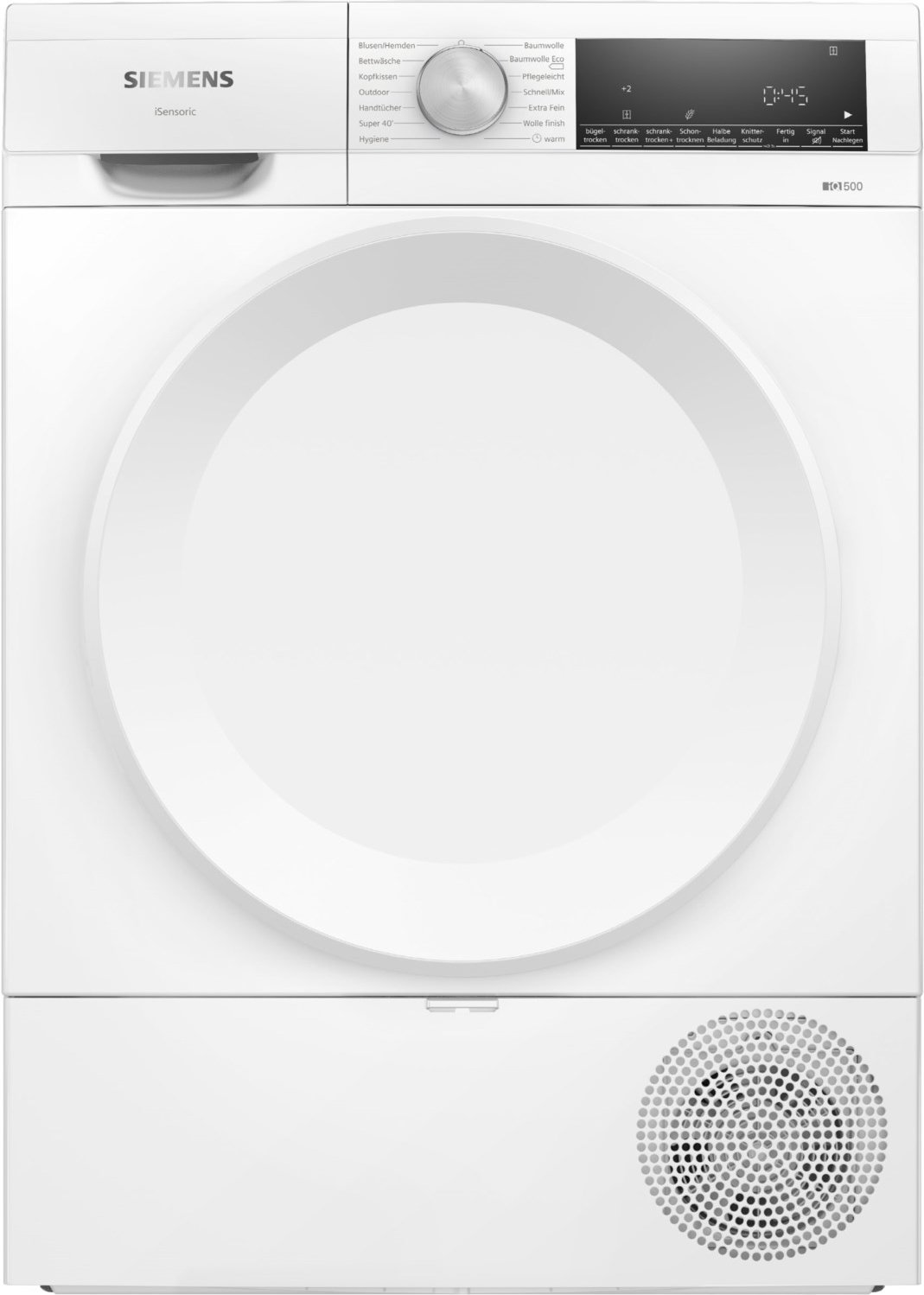 WQ33G2DEM Wärmepumpentrockner weiss