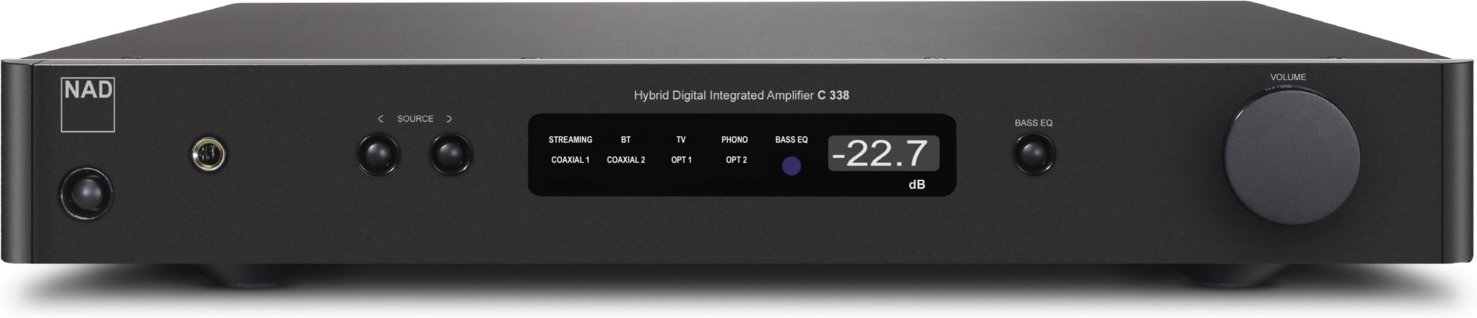 C 338 Vollverstärker Stereo graphit