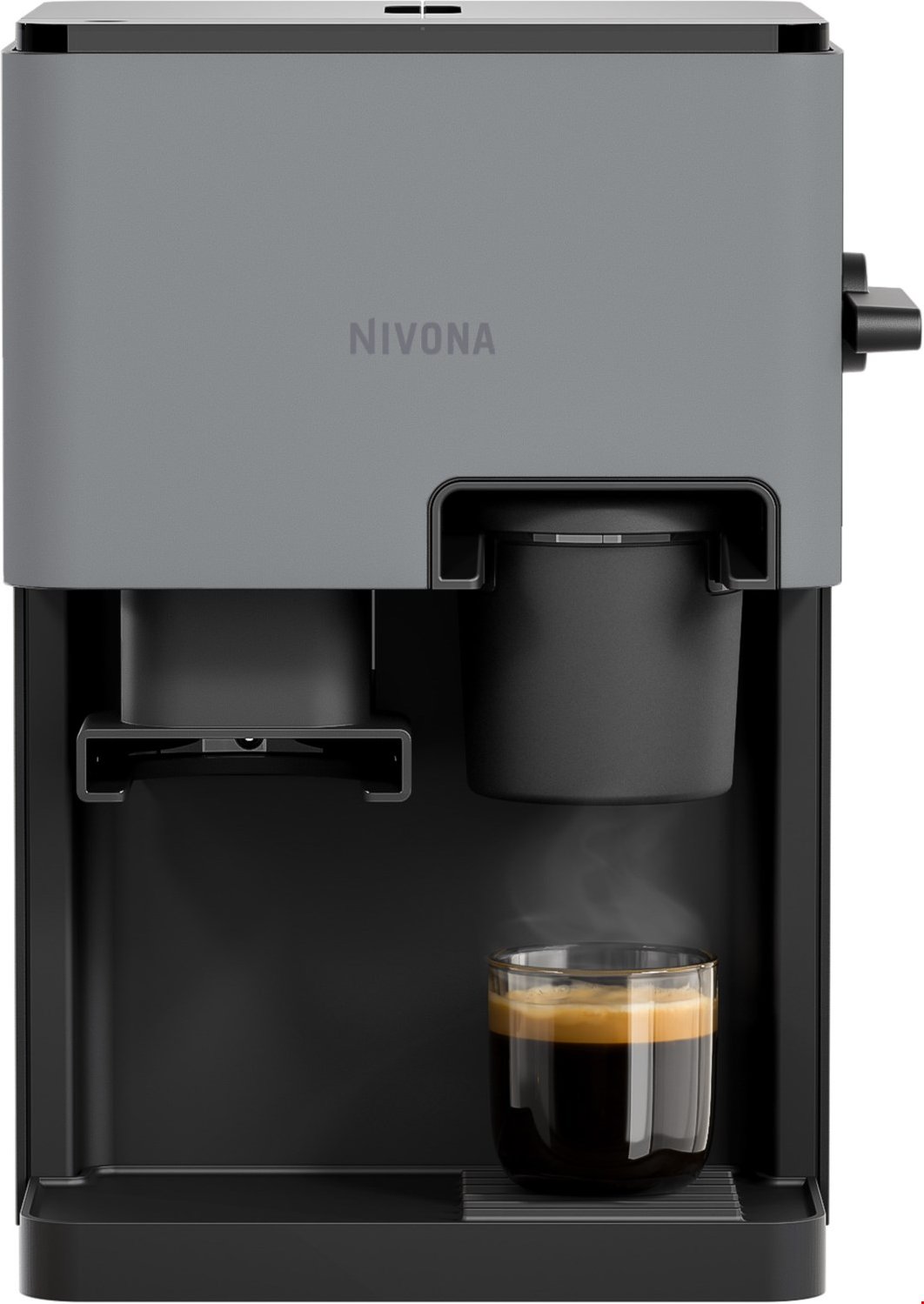 Cube Kaffeeautomat Fliedergrau