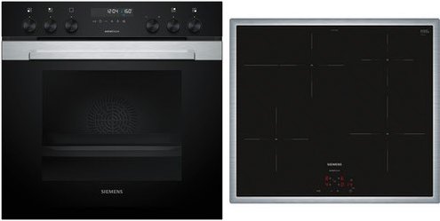 MKP3IB64 Herdset mit Induktionskochfeld bestehend aus HE378HBS4 + EI645CFB6M