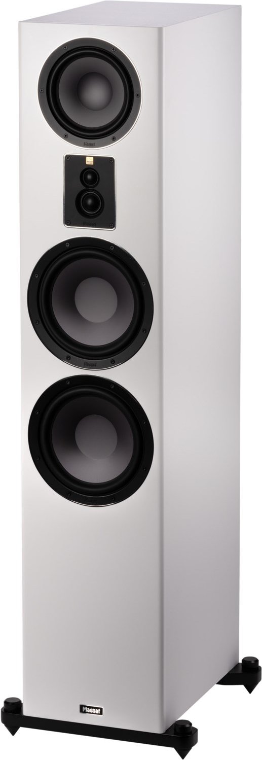 Signature 809 /Stück Stand-Lautsprecher Seidenmatt weiß