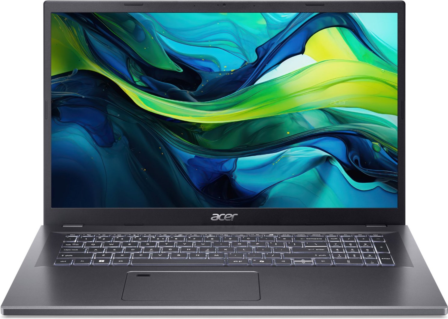 Aspire 17 (A17-51M-56XL) 43,94 cm (17,3") Notebook steel gray, 16 GB RAM, 1000 GB SSD, Windows 11, Full HD Display