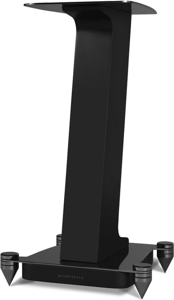 AURA 1 Stand /Stück Lautsprecherständer hochglanz-schwarz