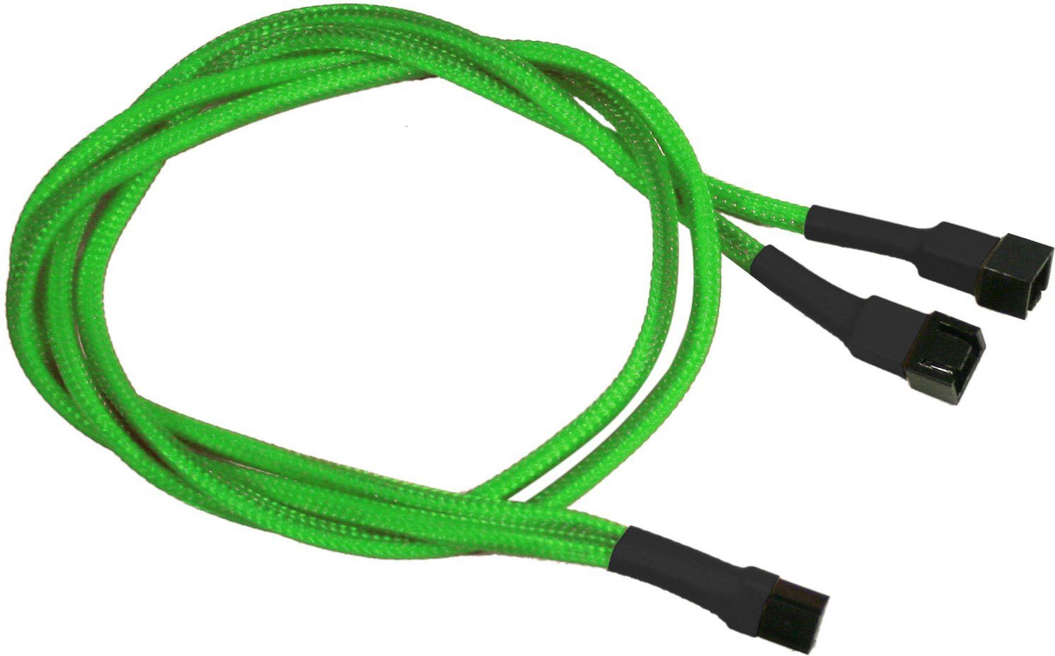 3-Pin Y-Kabel (0,6m) neon-grün