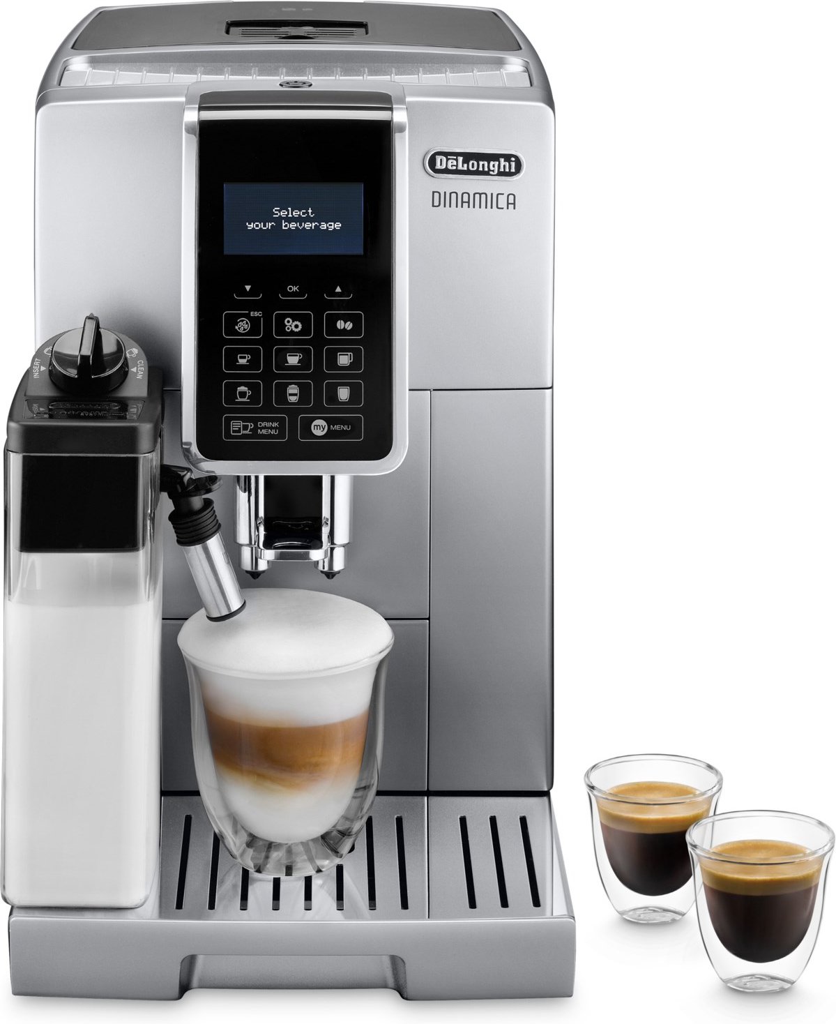 ECAM 350.75.S Dinamica Kaffee-Vollautomat silber