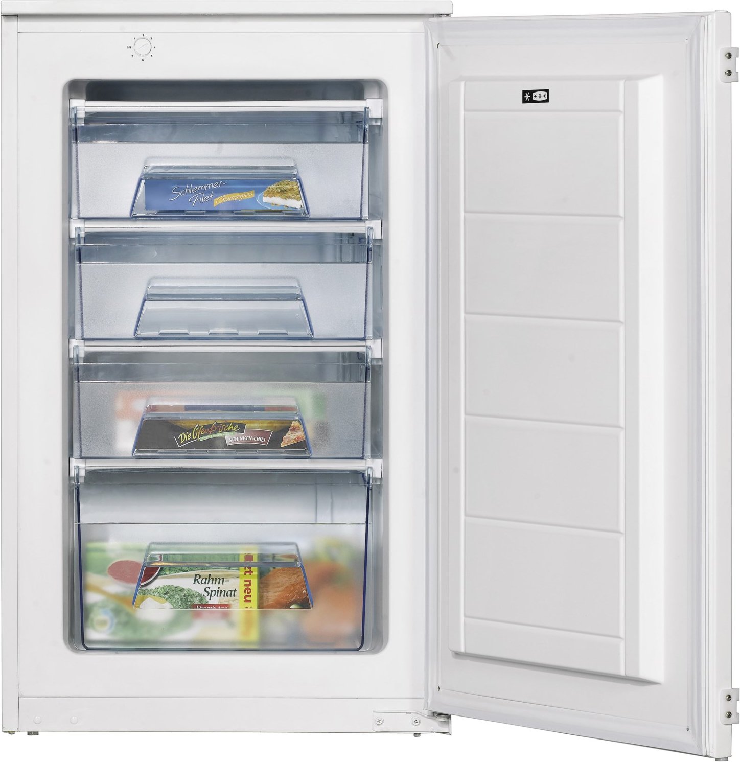 EGS 16173 Einbau-Gefrierschrank weiß