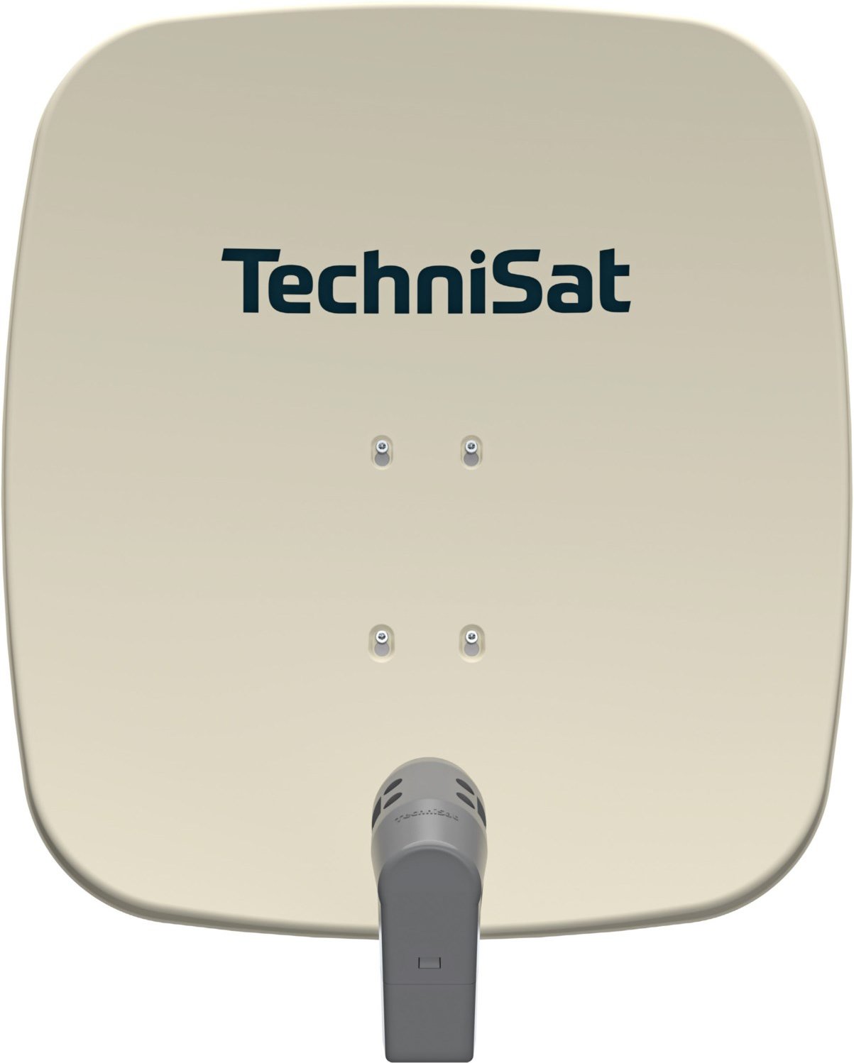 SATMAN 65 Plus Satellitenantenne inkl. UNYSAT-Quattro-Switch-LNB beige