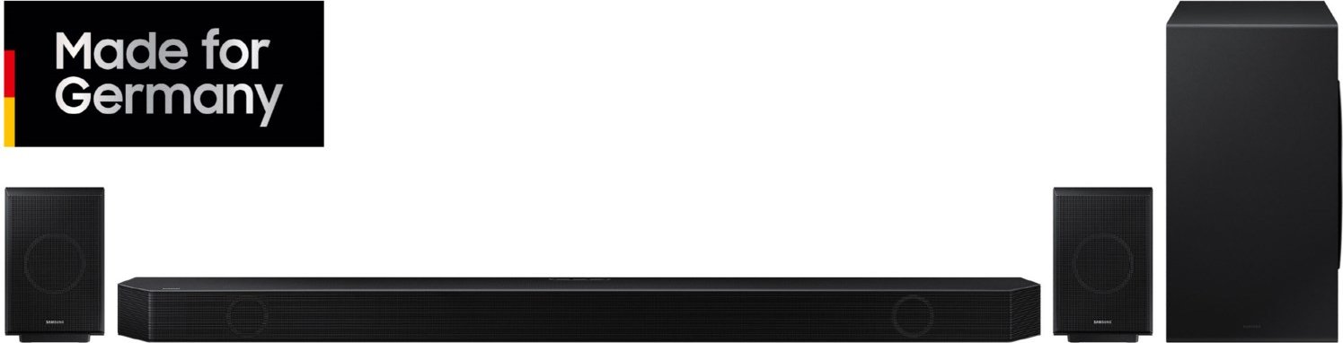 HW-Q995B Soundbar + Subwoofer + Surround schwarz