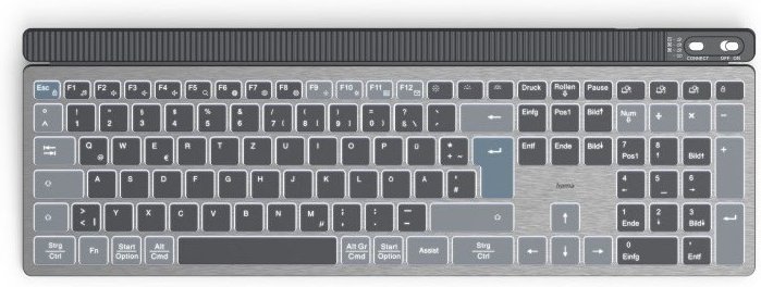 WK-750 (DE) Kabellose Tastatur schwarz