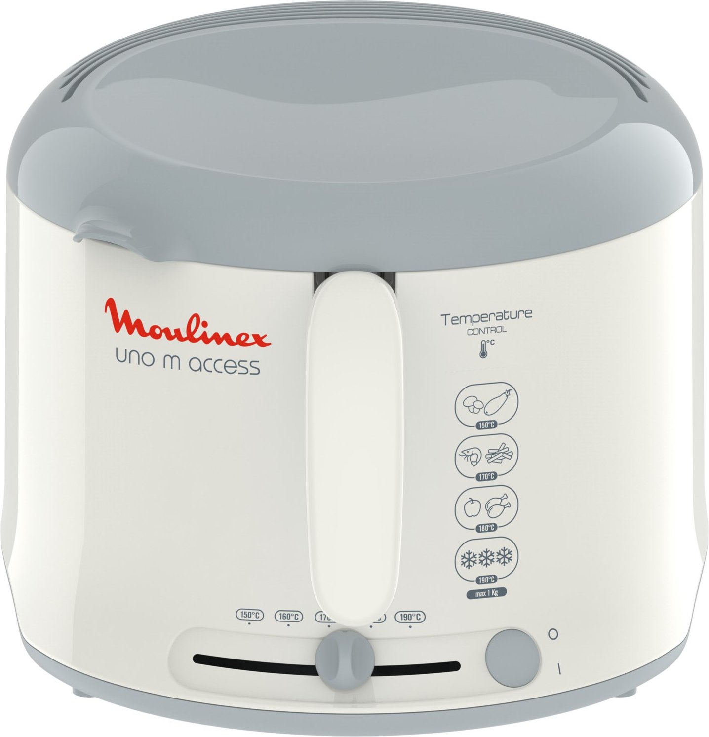AF1211 Uno M Access Fritteuse weiß/grau