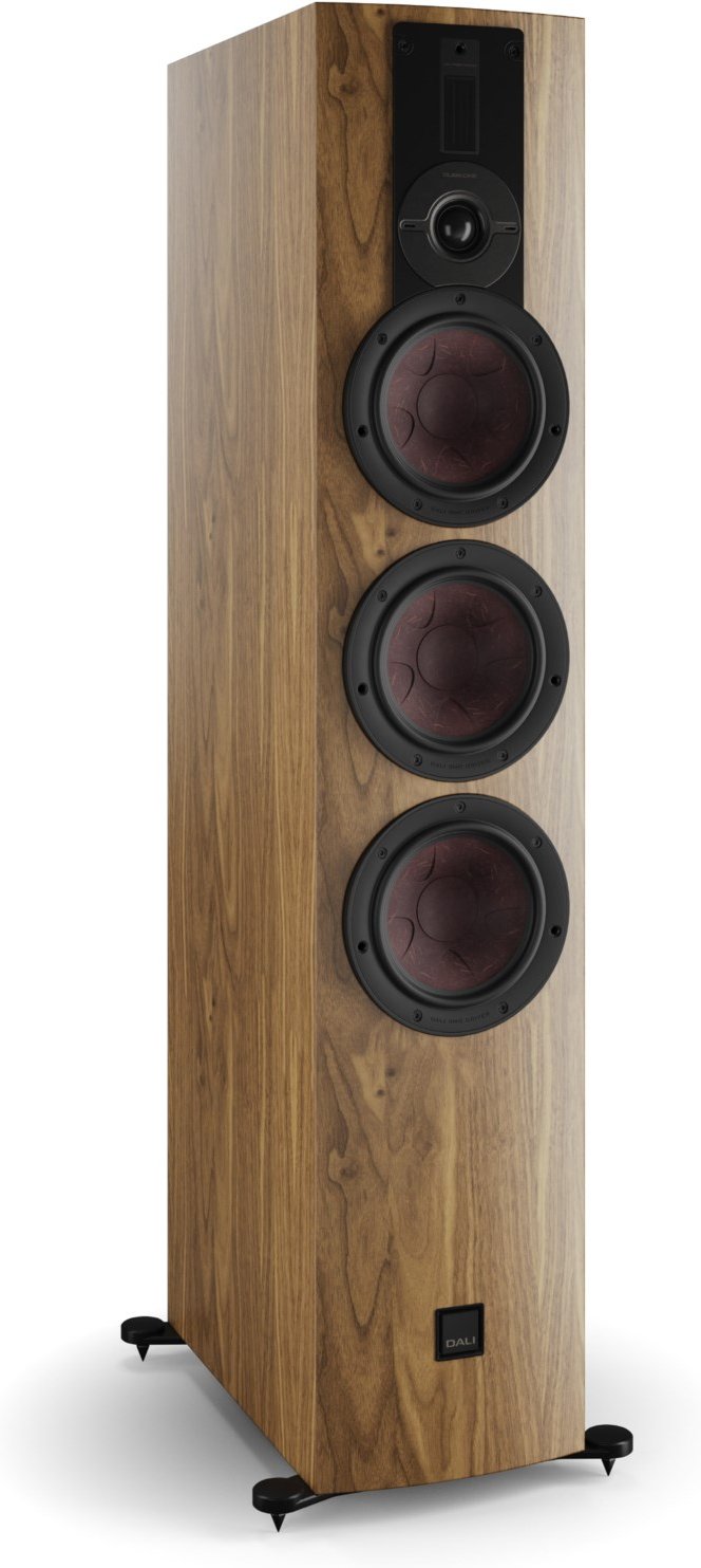 Rubikore 8 /Stück Stand-Lautsprecher walnuss natur