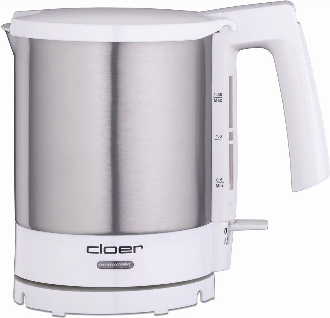 4711 Wasserkocher weiß/edelstahl