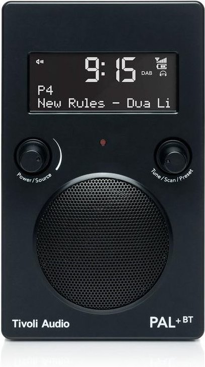 PAL+ BT Kofferradio mit DAB/DAB+ hochglanz schwarz