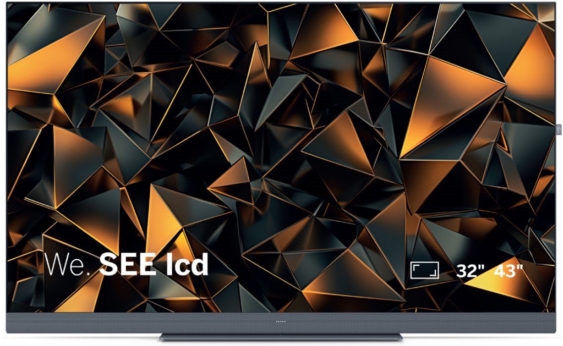 We. SEE 32 80 cm (32") LCD-TV mit LED-Technik storm grey