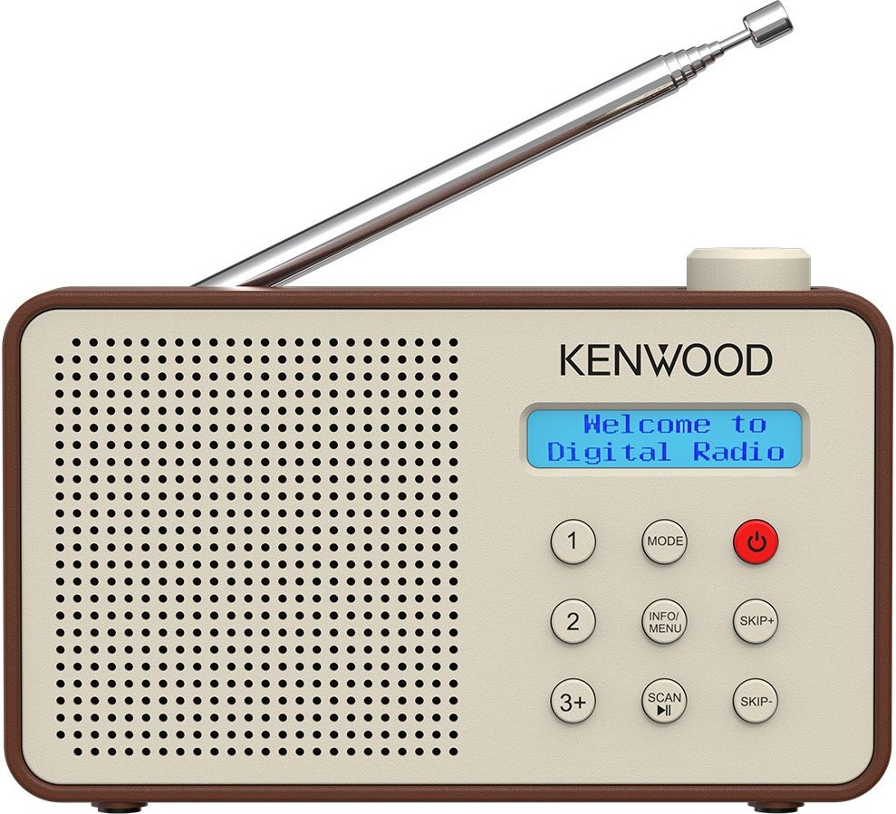CR-M25DAB-T Kofferradio mit DAB/DAB+ mokka