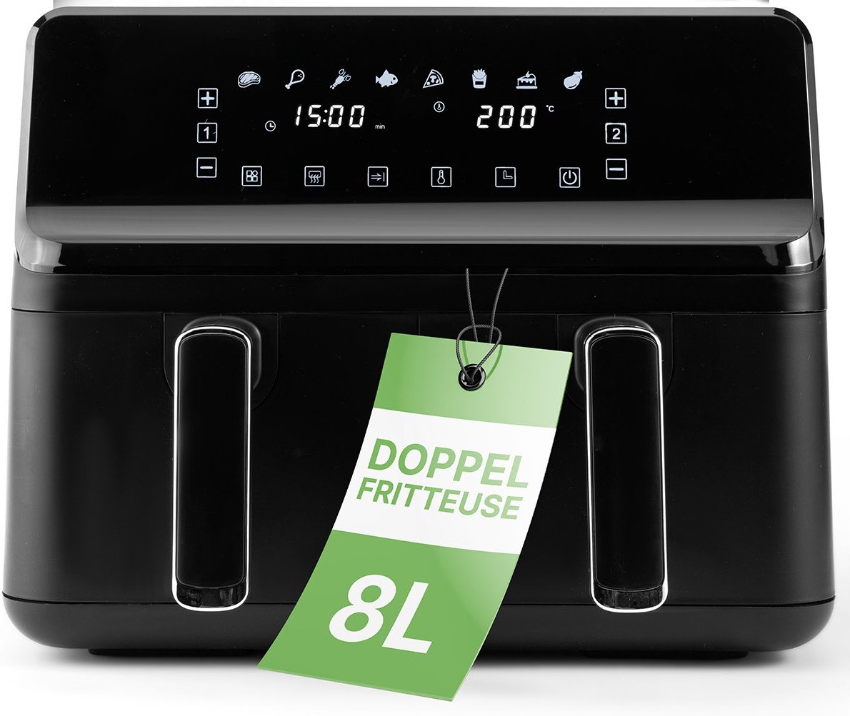 FR 3804 H Heißluft-Fritteuse schwarz