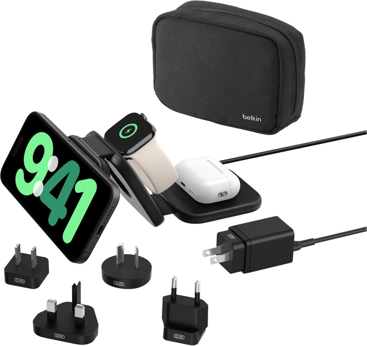 BoostCharge Pro 3in1 Qi2 Charger (15W)