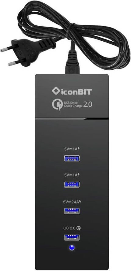 FTB4U6QC USB 4-port Ladegerät