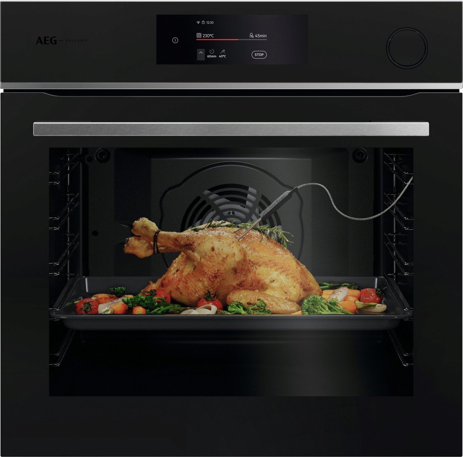 TR7PB73FST Backofen mit Dampfunterstützung matt schwarz