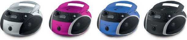 GRB 3000 BT CD/Radio-System blau/silber