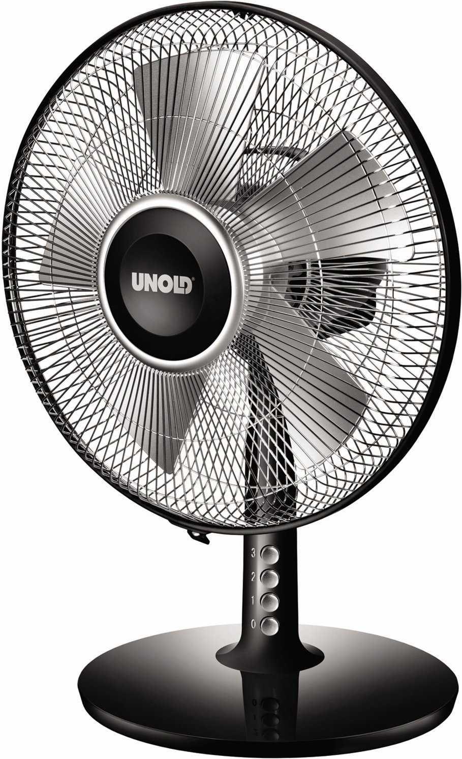 Thumbnail - 86818 Tischventilator Silverline schwarz/silber