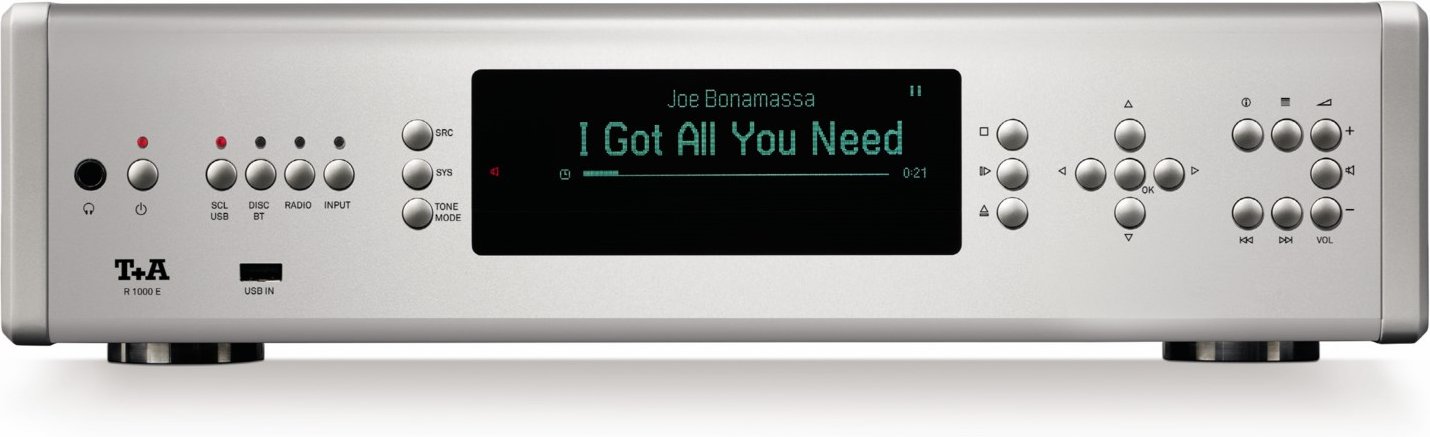 R 1000 E (V2.5) CD-Receiver mit Internetradio silber/silber