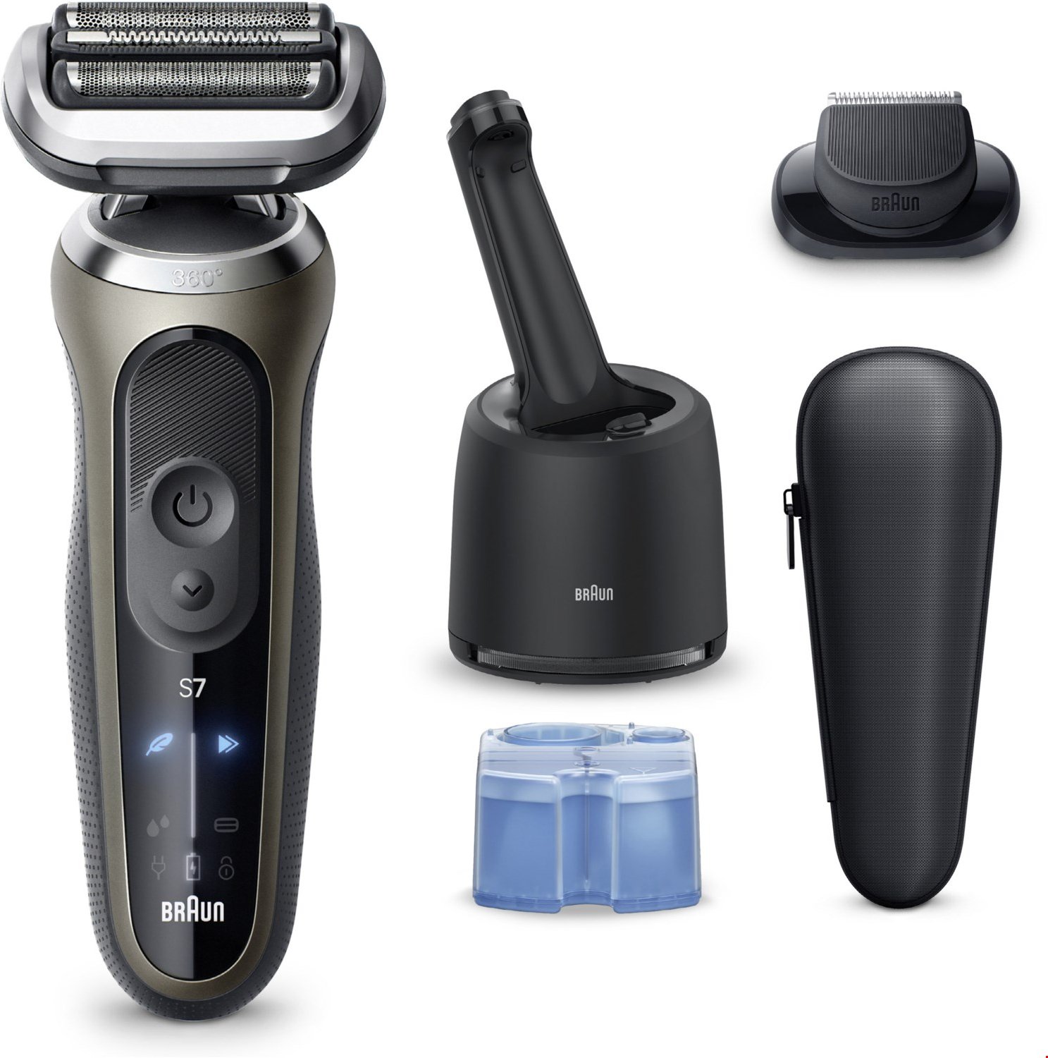 72-C7200cc Series 7 Trocken-Nass Rasierer gold