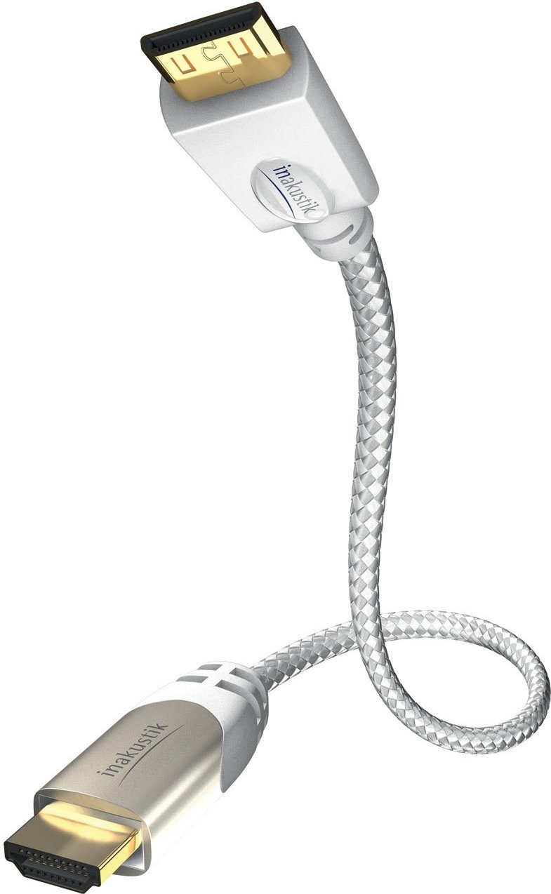 High Speed Mini-HDMI (1,5m) Mini HDMI HDMI weiß