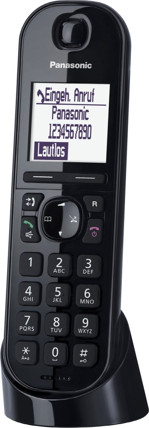 KX-TGQ200GB Schnurloses IP-Telefon schwarz