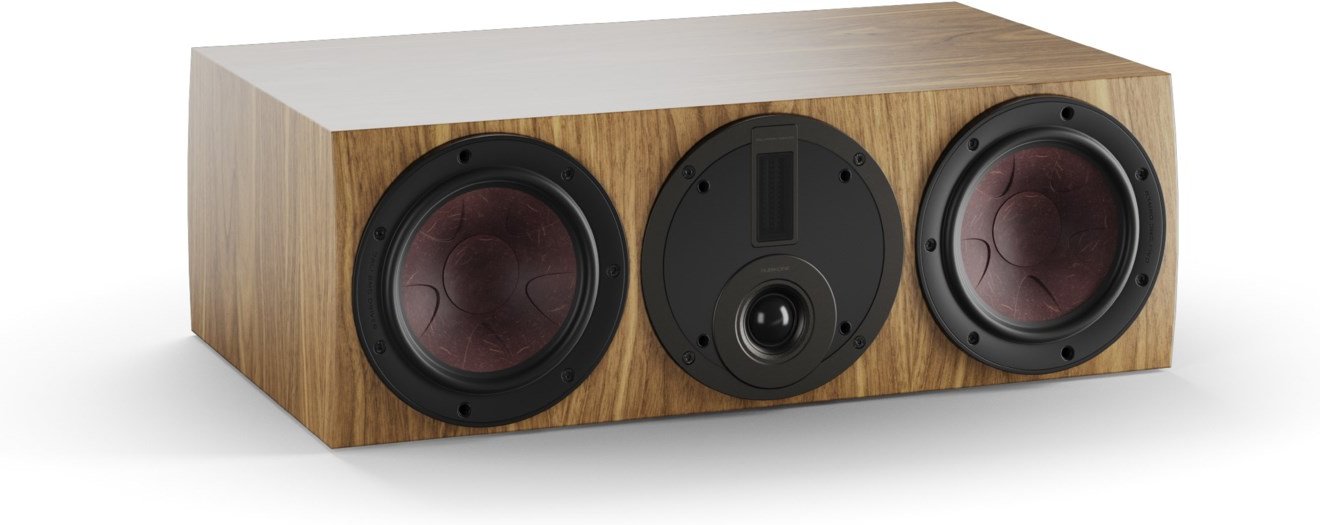 Rubikore Cinema Center-Lautsprecher walnuss natur