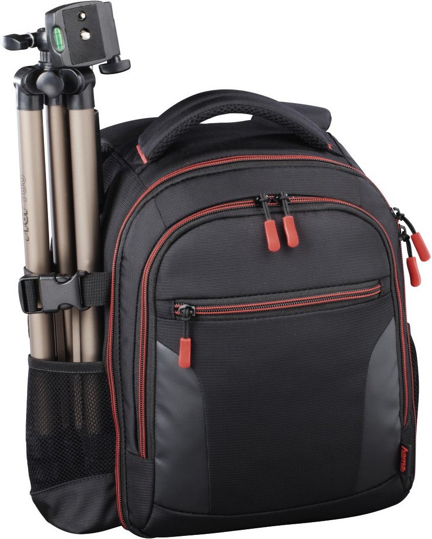 Kamera-Rucksack Miami 150 schwarz/rot