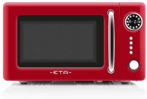 Storio Einbau-Solo-Mikrowelle rot