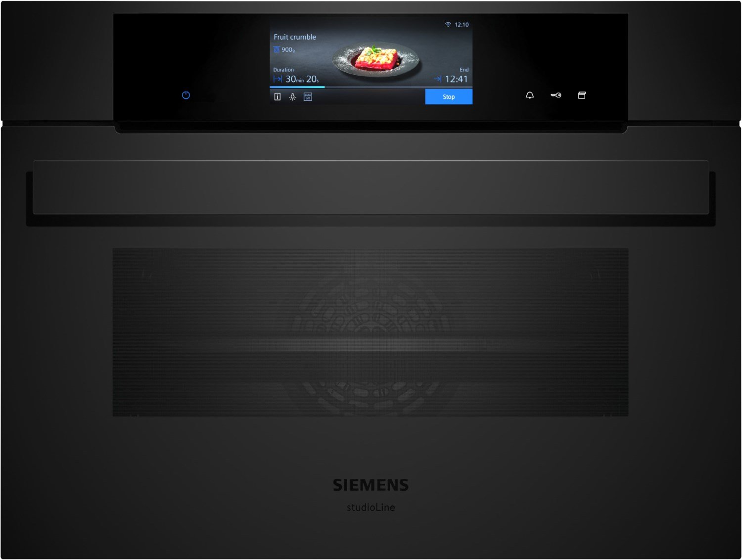 CS938GCM1 Elektro-Backofen mit Dampfgarer mattschwarz