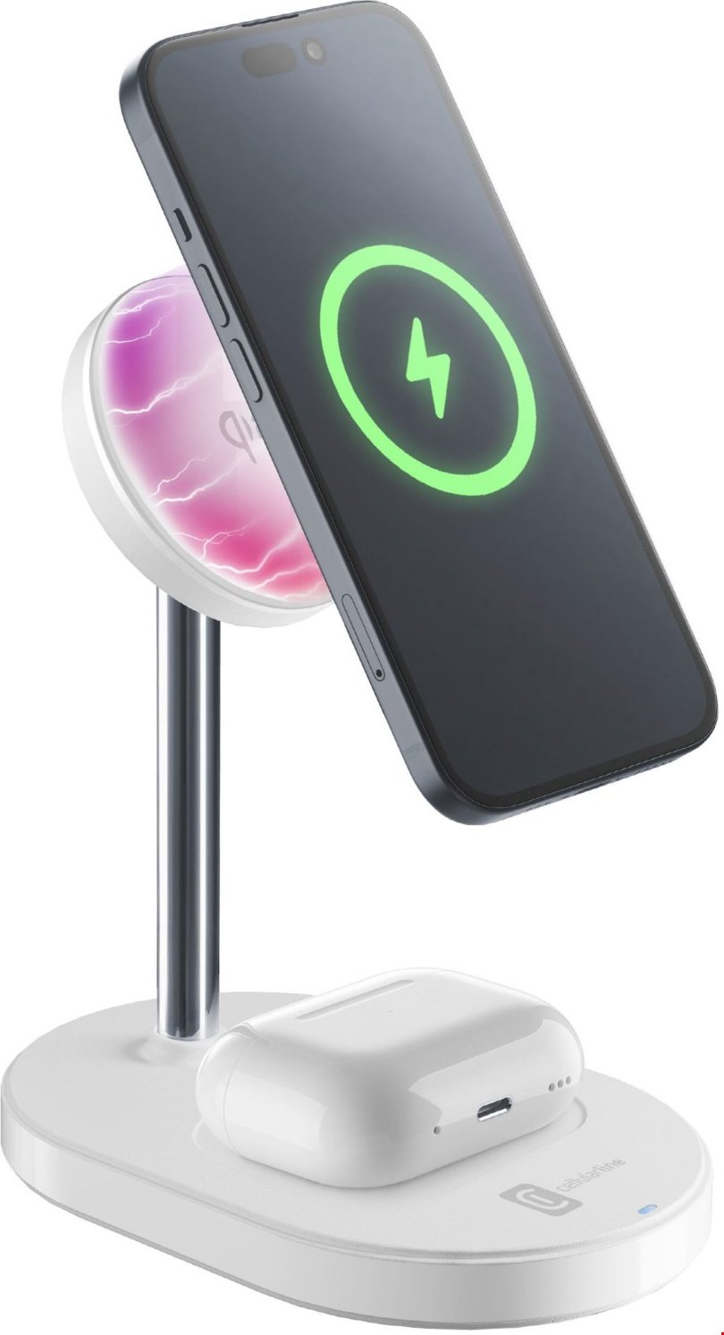 Mag Duo Qi2 MagSafe Charger (15W) weiß