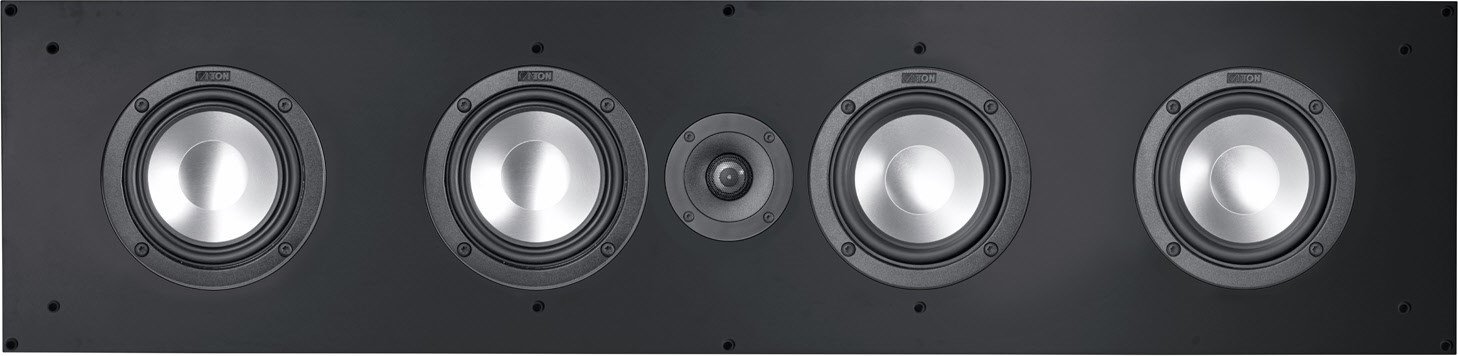 Atelier 1150 Center-Lautsprecher schwarz seidenmatt