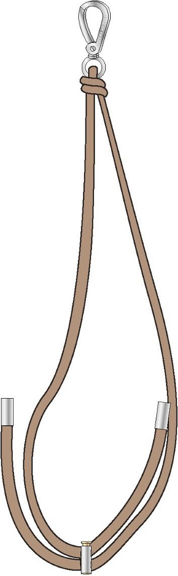 Cord Phone Strap beige