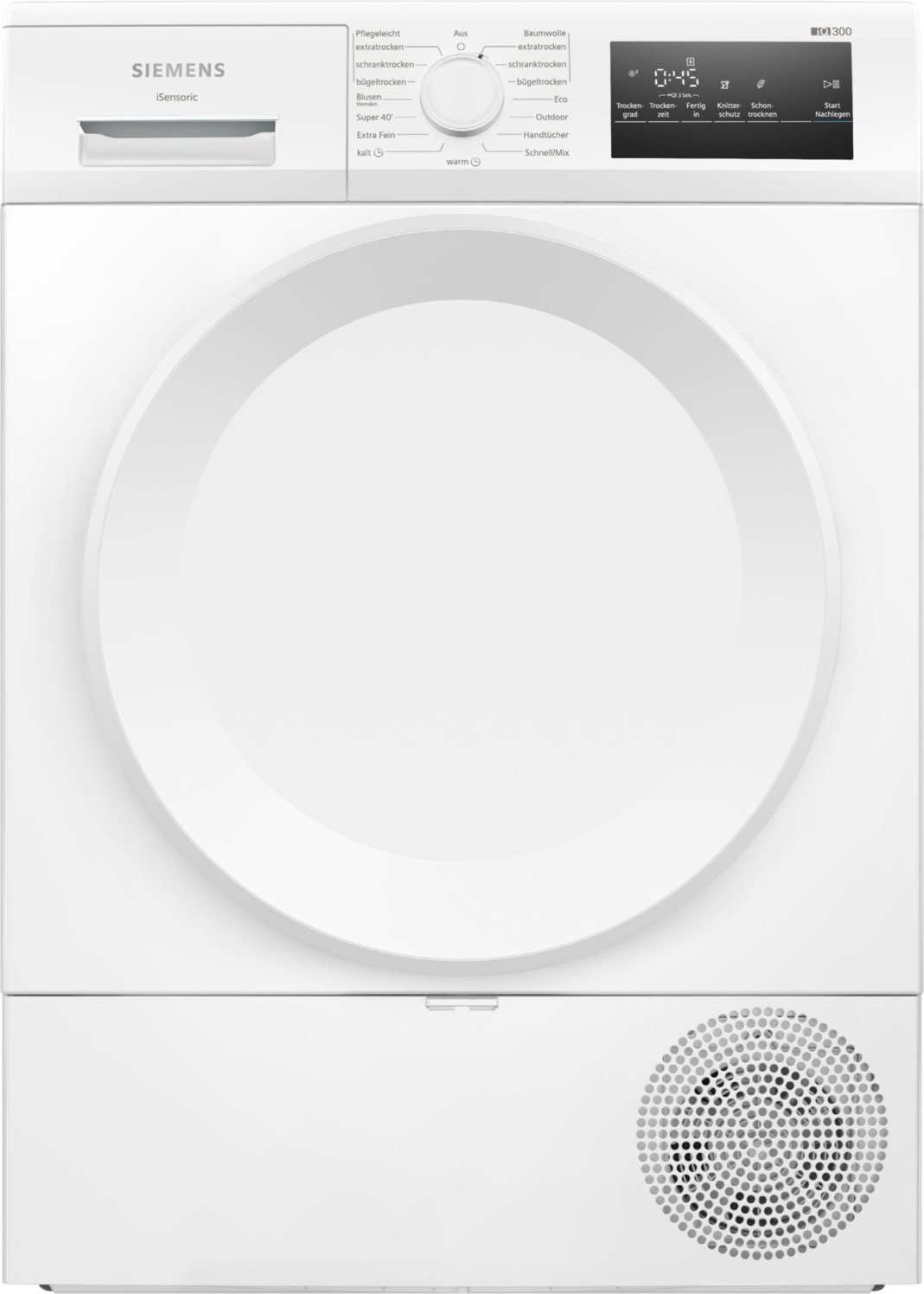 WT43HV04 Wärmepumpentrockner weiß