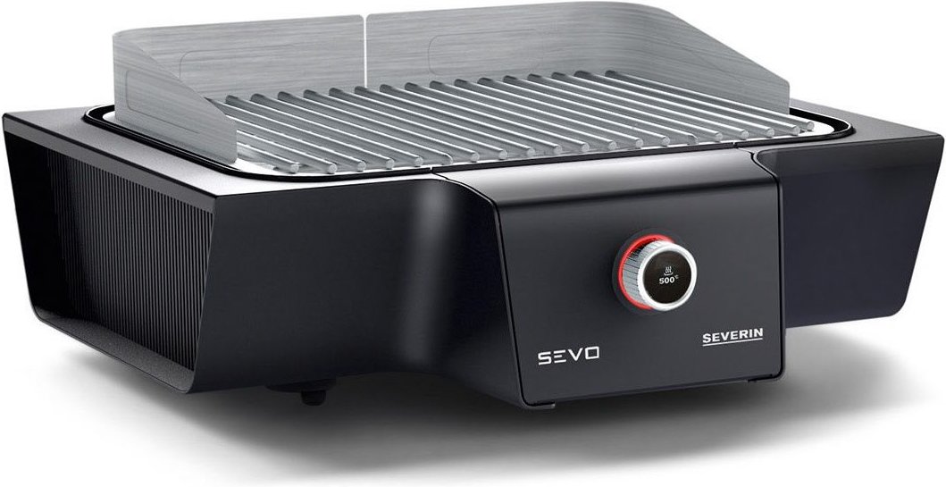 PG 8104 SEVO G Tischgrill schwarz/silber