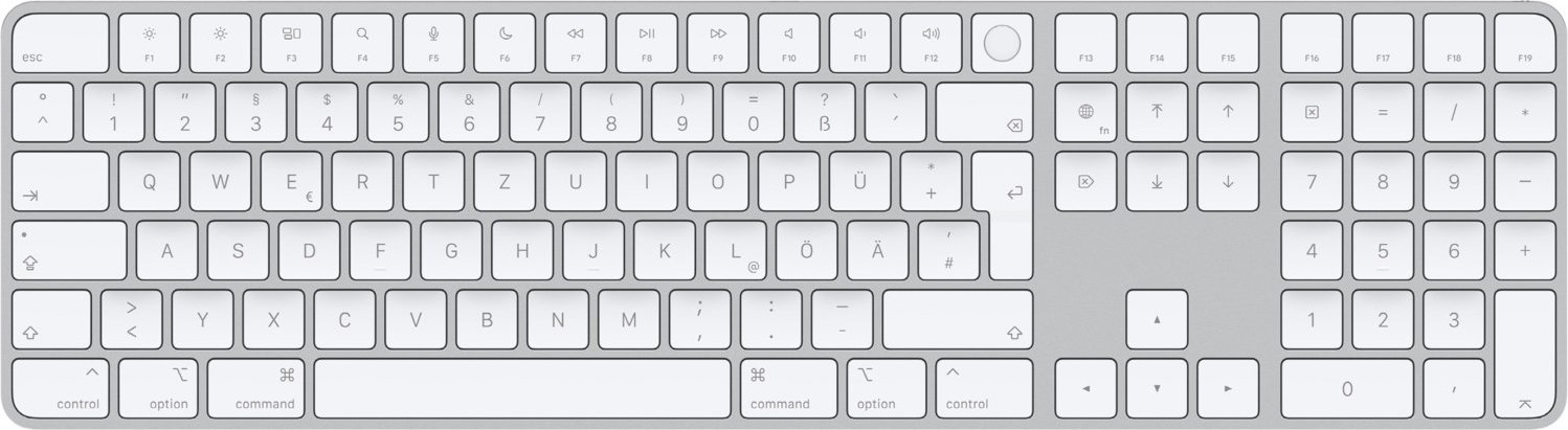 Thumbnail - Magic Keyboard (DE) mit Touch ID und Ziffernblock