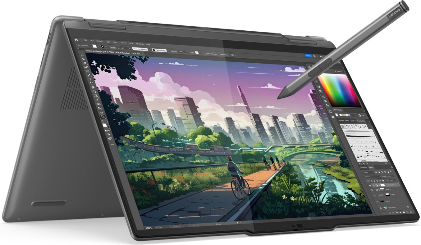 Yoga 7 14AHP9 (83DK006BGE) 35,56 cm (14") 2 in 1 Convertible-Notebook storm grey